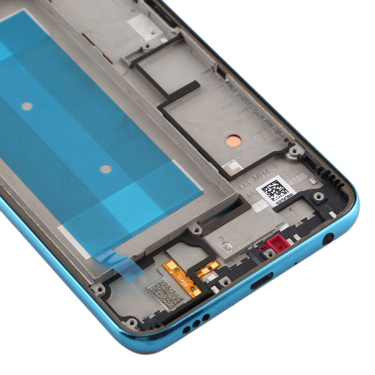 Front Housing LCD Frame Bezel Plate for LG K50 / K12 MAX / LMX520BMW / LMX520EMW(Single SIM Version)