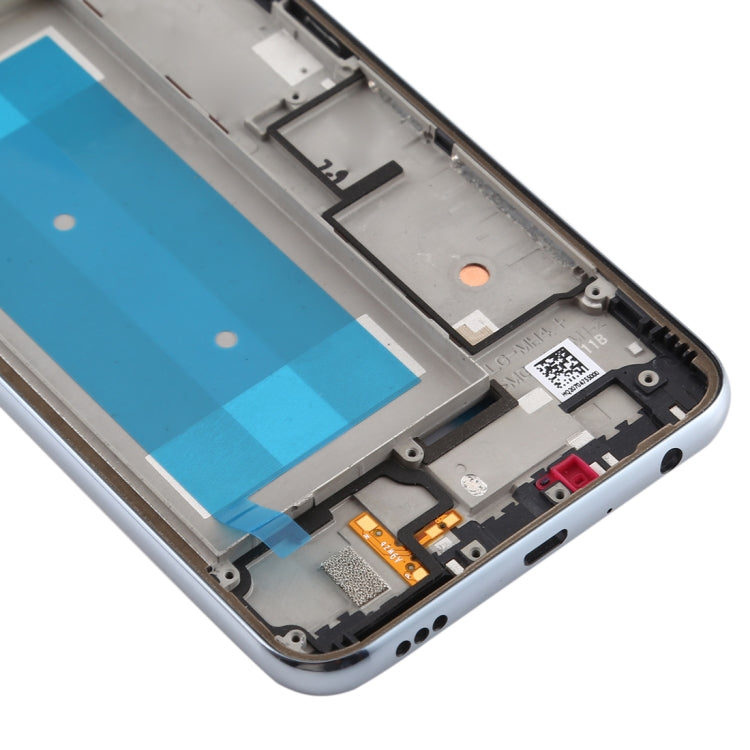 Front Housing LCD Frame Bezel Plate for LG K50 / K12 MAX / LMX520BMW / LMX520EMW(Single SIM Version)