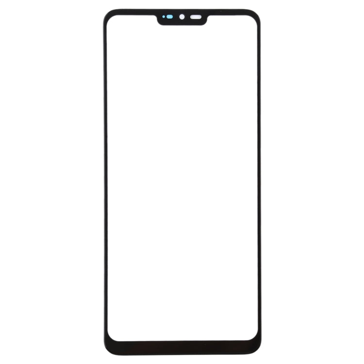 Front Screen Outer Glass Lens for LG G7 ThinQ / G710 G710EM G710PM G710VMP (Black)