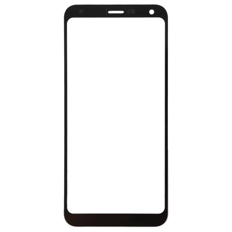 Front Screen Outer Glass Lens for LG Q7 Q610 / Q7 Plus Q725 Q720 / Q7A / Q7 Alpha(Black)