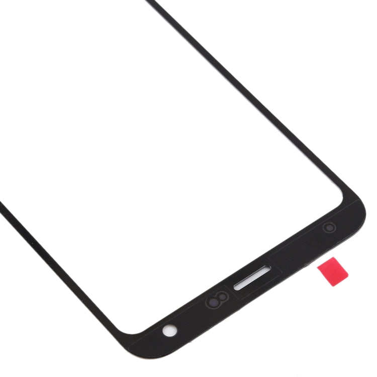 Front Screen Outer Glass Lens for LG Q7 Q610 / Q7 Plus Q725 Q720 / Q7A / Q7 Alpha(Black)