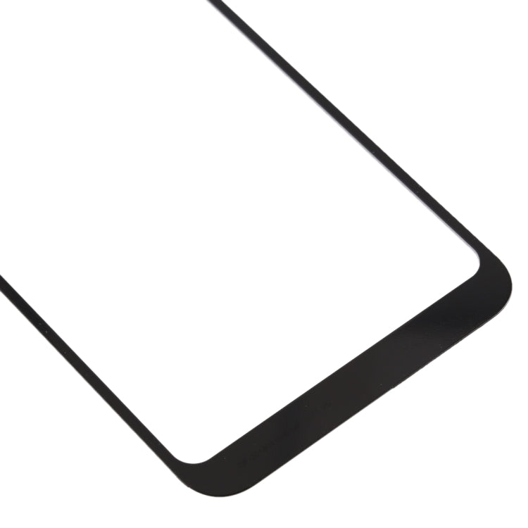 Front Screen Outer Glass Lens for LG Q7 Q610 / Q7 Plus Q725 Q720 / Q7A / Q7 Alpha(Black)