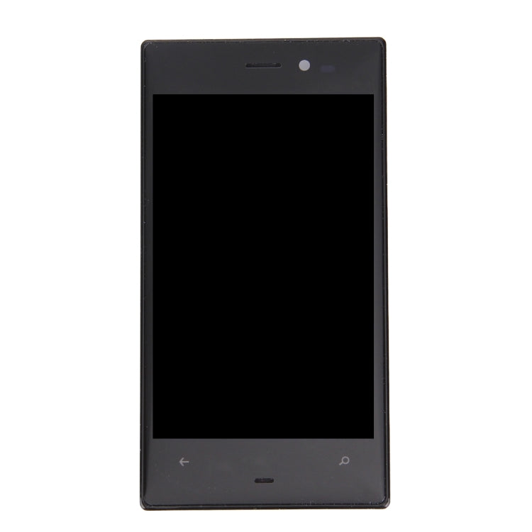 TFT LCD Screen for Nokia Lumia 928 Digitizer Full Assembly with Frame (Black)