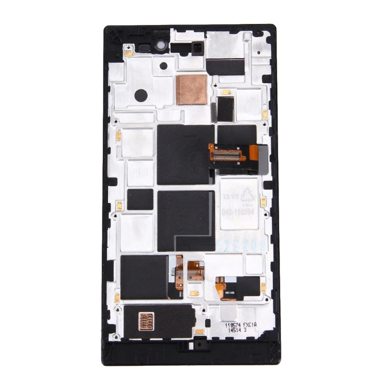 TFT LCD Screen for Nokia Lumia 928 Digitizer Full Assembly with Frame (Black)