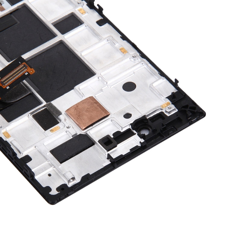 TFT LCD Screen for Nokia Lumia 928 Digitizer Full Assembly with Frame (Black)