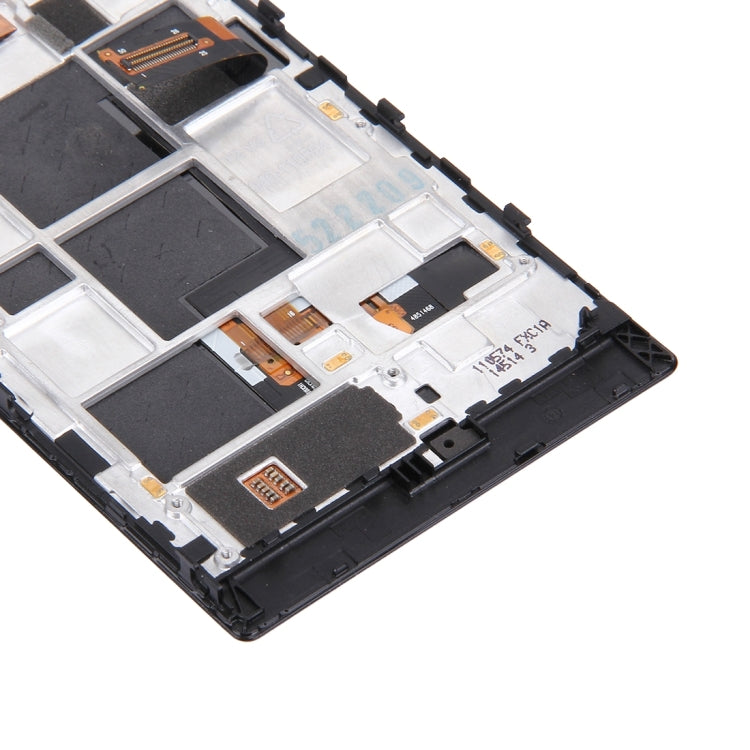TFT LCD Screen for Nokia Lumia 928 Digitizer Full Assembly with Frame (Black)