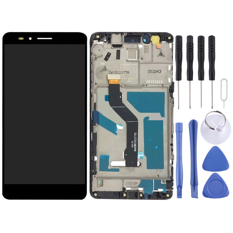 OEM LCD Screen for Huawei Honor 5X Digitizer Full Assembly with Frame(Black)