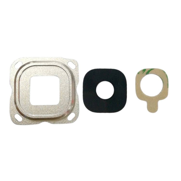 For Galaxy C7 10pcs Back Camera Bezel & Lens Cover with Sticker
