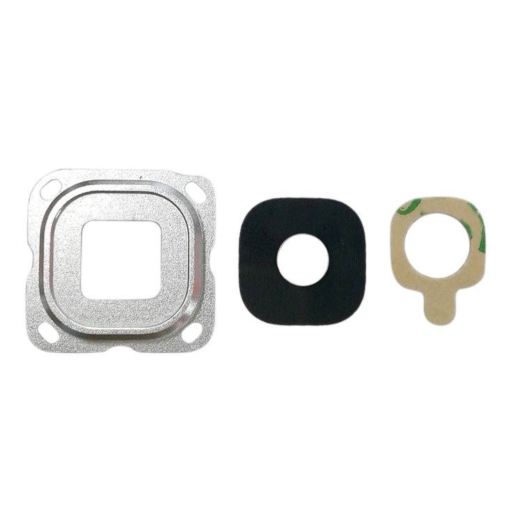 For Galaxy C7 10pcs Back Camera Bezel & Lens Cover with Sticker