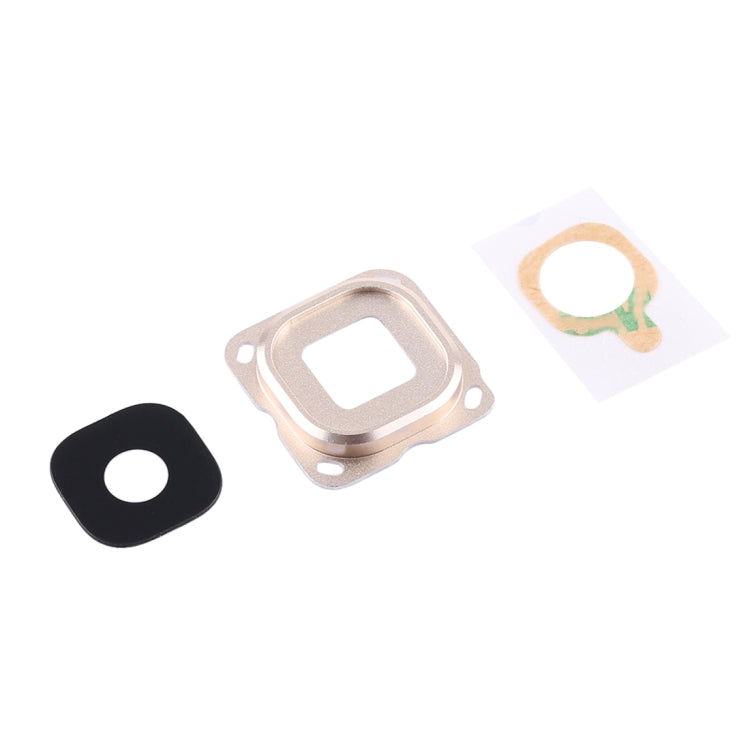 For Galaxy C7 10pcs Back Camera Bezel & Lens Cover with Sticker