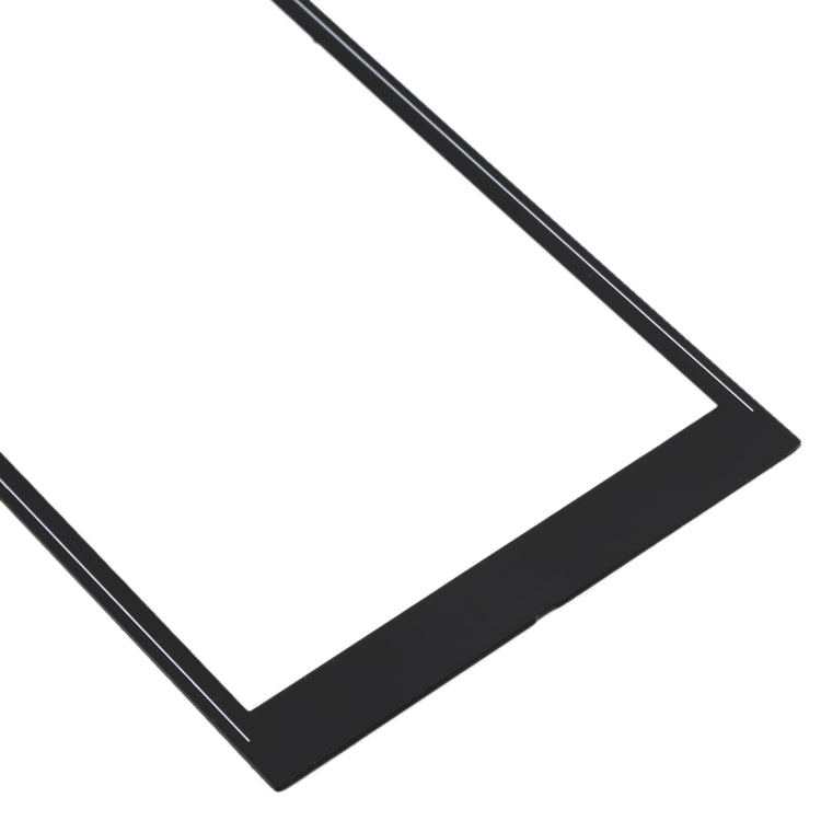 Front Screen Outer Glass Lens for BlackBerry Z3(Black)