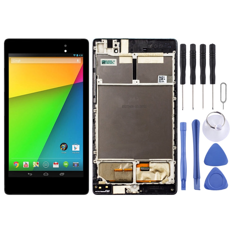 OEM LCD Screen for Asus Google Nexus 7 2nd 2013 ME571KL (3G Version) Digitizer Full Assembly with Frameï¼ˆBlack)