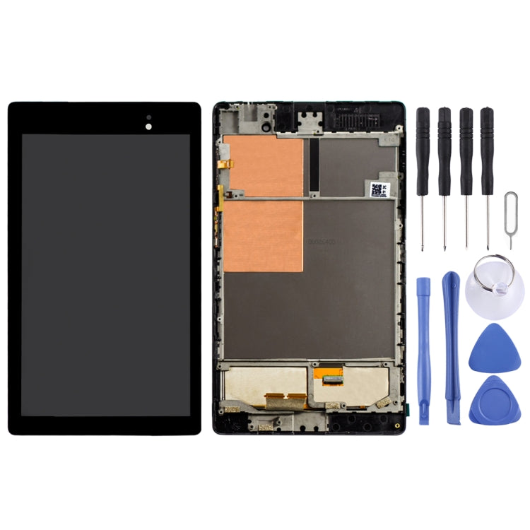 OEM LCD Screen for Asus Nexus PAD 7 2nd ME572 ME572C ME572CL Digitizer Full Assembly with Frameï¼ˆBlack)