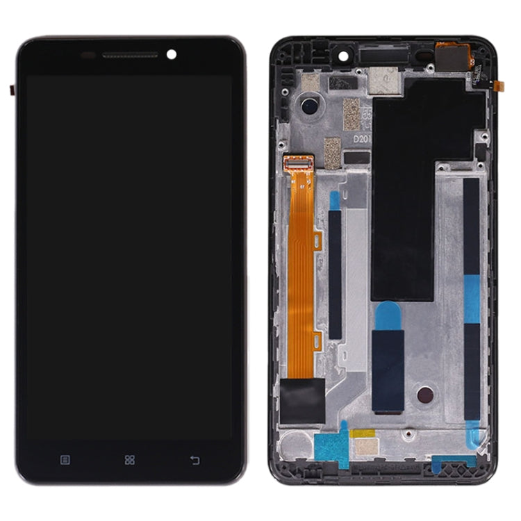 OEM LCD Screen for Lenovo A5000 Digitizer Full Assembly with Frame