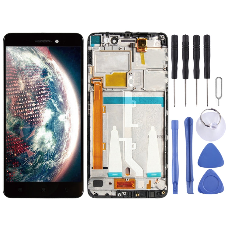 OEM LCD Screen for Lenovo S60 S60W S60T S60A Digitizer Full Assembly with Frame
