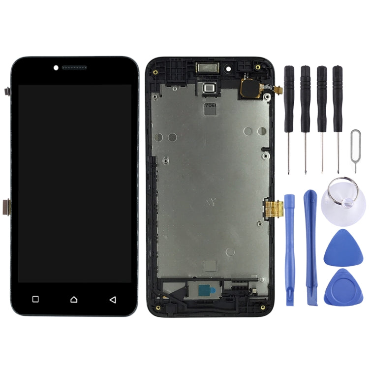 OEM LCD Screen for Lenovo Vibe B A2016 A2016a40 A2016b30 Digitizer Full Assembly with Frame (Black)
