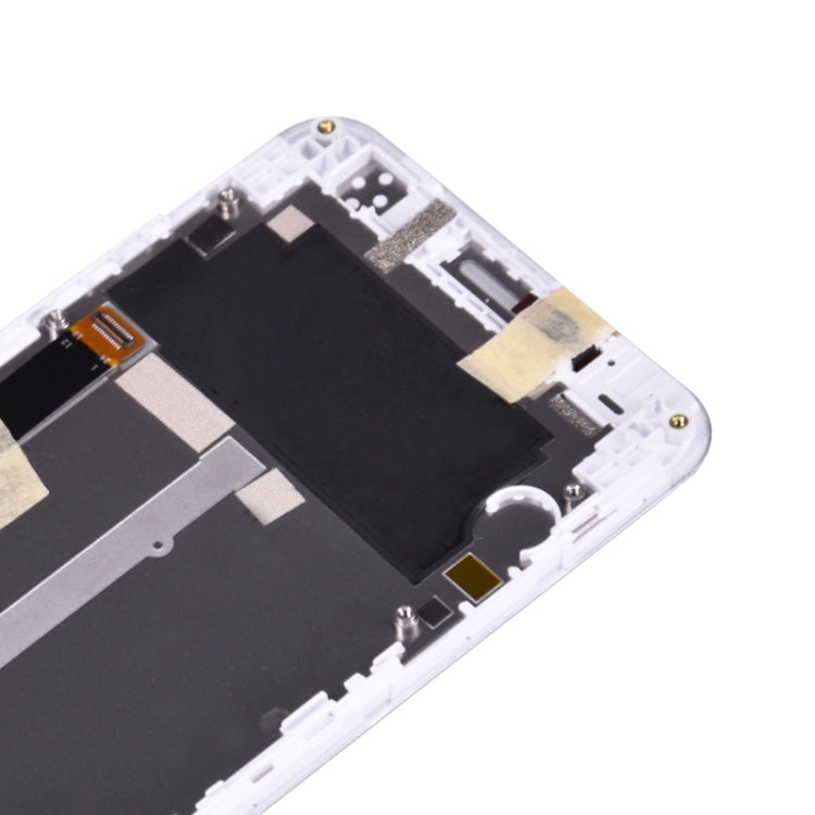 OEM LCD Screen for Lenovo Vibe C A2020 A2020a40 Digitizer Full Assembly with Frame (White)