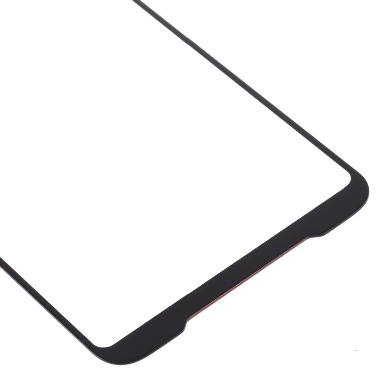 Front Screen Outer Glass Lens for Asus ROG Phone II ZS660KL (Black)