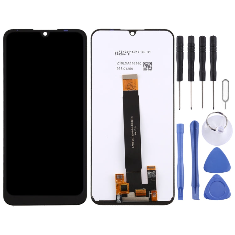 LCD Screen and Digitizer Full Assembly for BQ BQ-6040L Magic(Black)