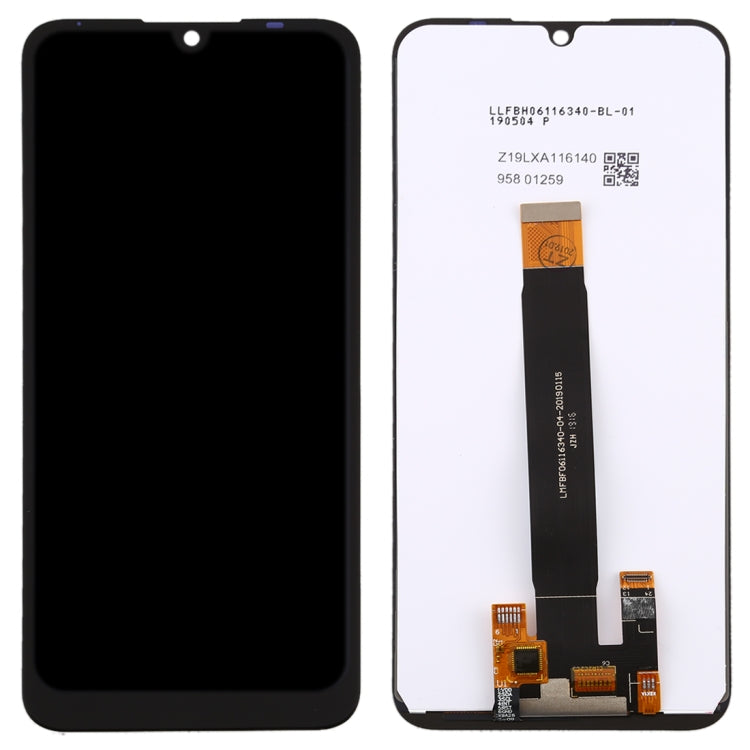 LCD Screen and Digitizer Full Assembly for BQ BQ-6040L Magic(Black)