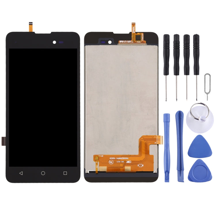 LCD Screen and Digitizer Full Assembly for BQ BQ-5035 Velvet (Black)