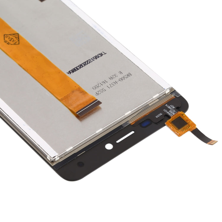 LCD Screen and Digitizer Full Assembly for BQ BQ-5058 Strike Power Easy(Black)