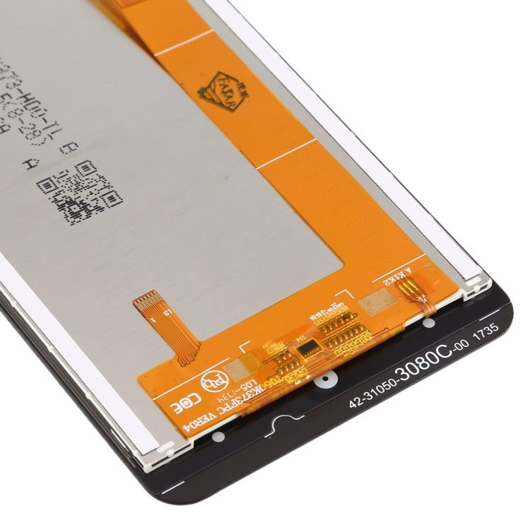 LCD Screen and Digitizer Full Assembly for BQ BQ-5044 Strike LTE(Black)