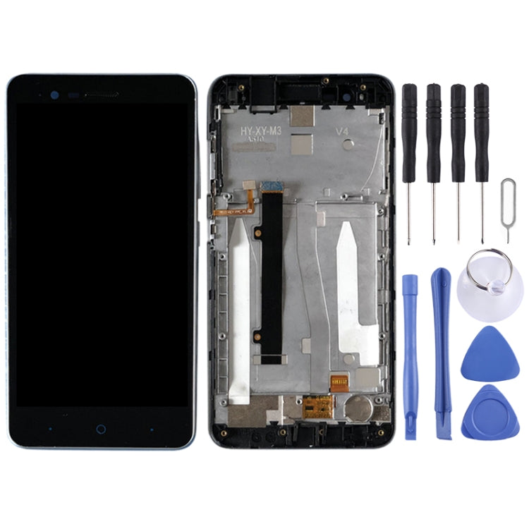 OEM LCD Screen for ZTE Blade A510 BA510 BA510C  Digitizer Full Assembly with Frameï¼ˆBlack)