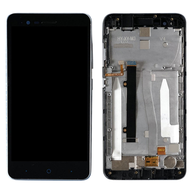 OEM LCD Screen for ZTE Blade A510 BA510 BA510C  Digitizer Full Assembly with Frameï¼ˆBlack)