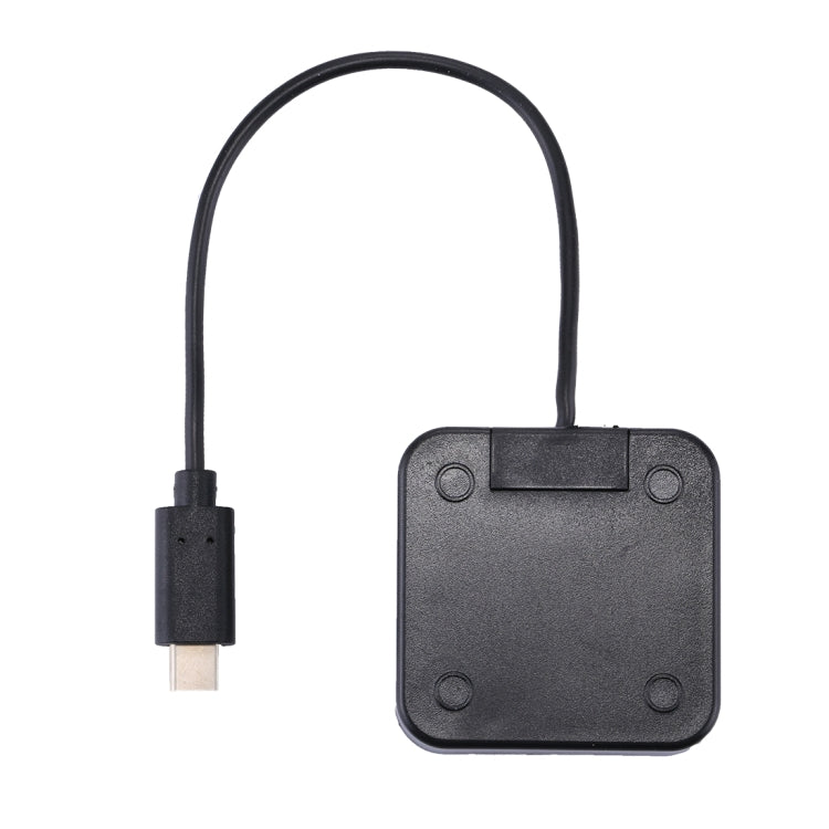 TF + SD Card + 2 USB Ports to USB-C / Type-C COMBO HUB + Card Reader, Cable Length: about 16cm