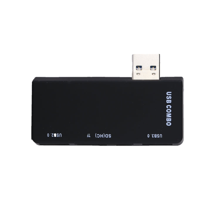 USB 3.0 to TF + SD + USB 3.0 + USB 2.0 + Micro USB Port HUB Card Reader for Microsoft Surface Pro 3 / 4