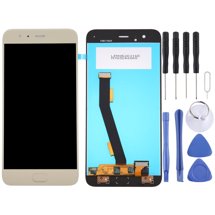 TFT LCD Screen for Xiaomi Mi 6 with Digitizer Full Assembly, No Fingerprint Identification