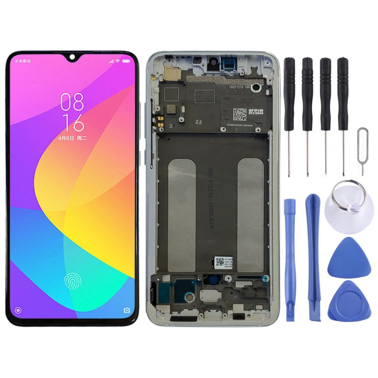 Original LCD Screen for Xiaomi Mi CC9 Digitizer Full Assembly with Frame
