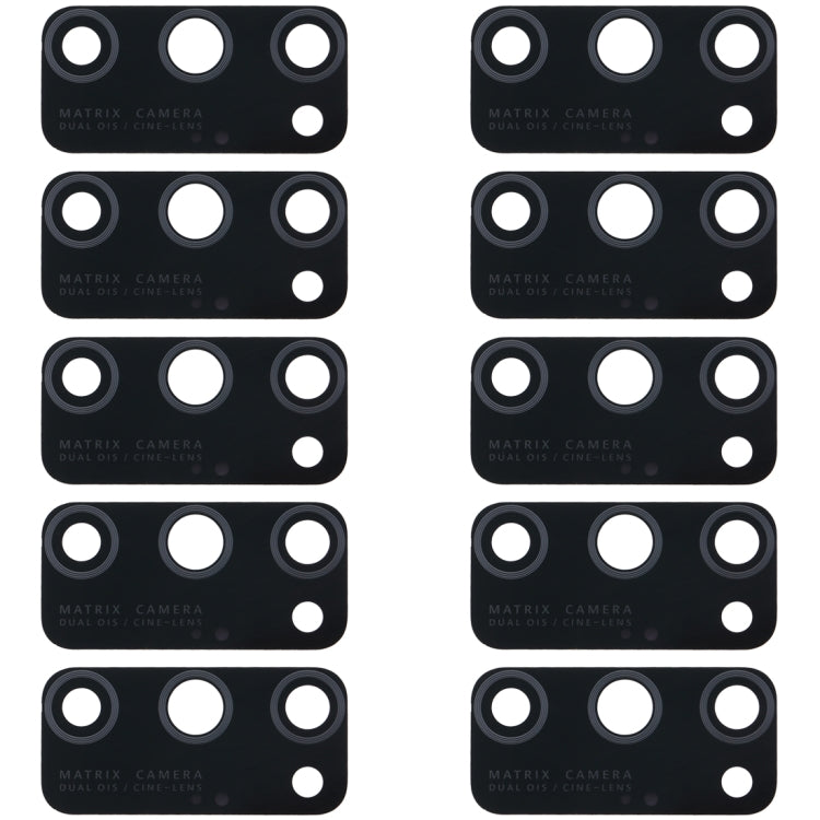 For Huawei Honor V30 Pro 10pcs Back Camera Lens