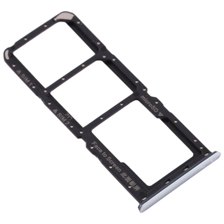 For OPPO Realme X2 SIM Card Tray + SIM Card Tray + Micro SD Card Tray