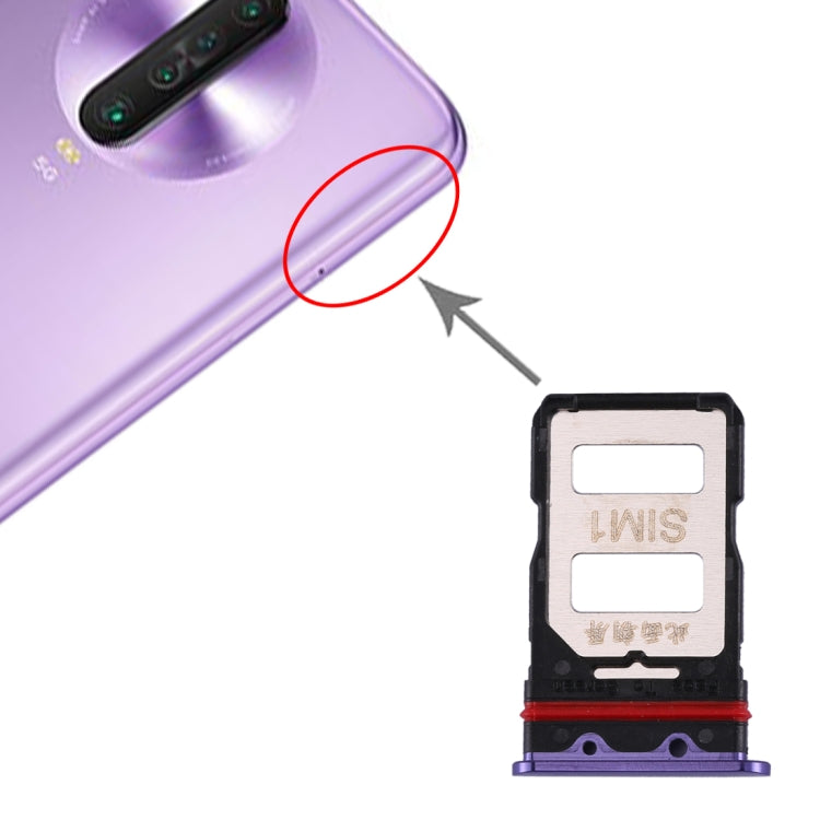 SIM Card Tray + SIM Card Tray for Xiaomi Redmi K30 Pro