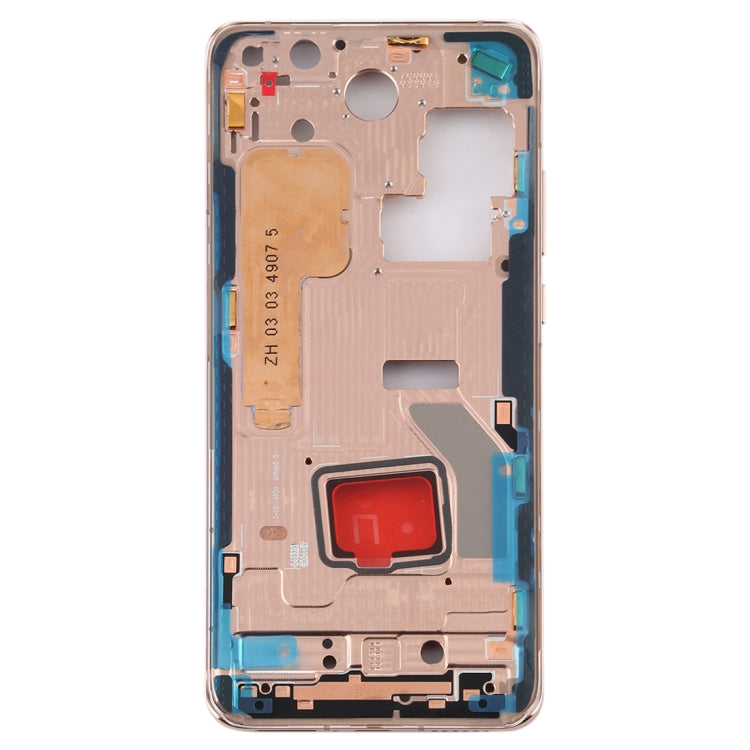 Original Middle Frame Bezel Plate with Side Keys for Huawei P40 Pro