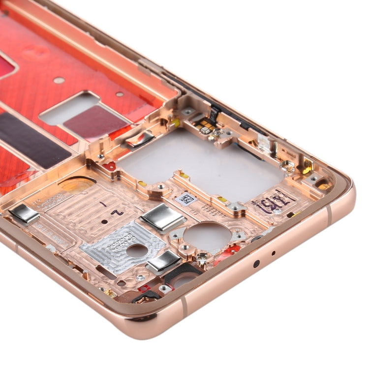 Original Middle Frame Bezel Plate with Side Keys for Huawei P40 Pro