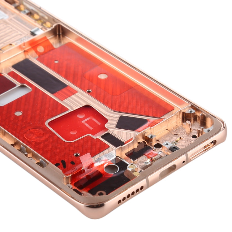 Original Middle Frame Bezel Plate with Side Keys for Huawei P40 Pro