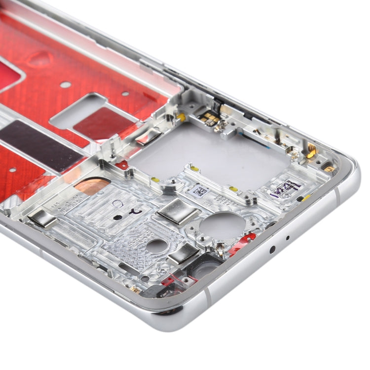 Original Middle Frame Bezel Plate with Side Keys for Huawei P40 Pro