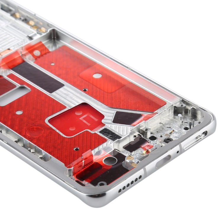 Original Middle Frame Bezel Plate with Side Keys for Huawei P40 Pro