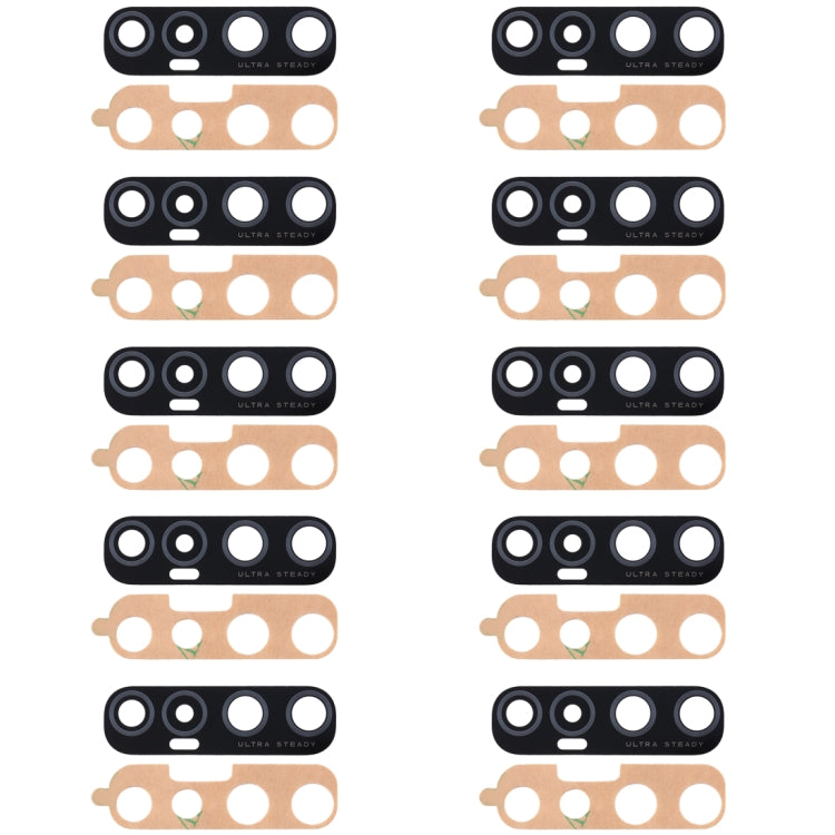 For OPPO Reno3 Pro 5G/Find X2 Neo 10pcs Back Camera Lens