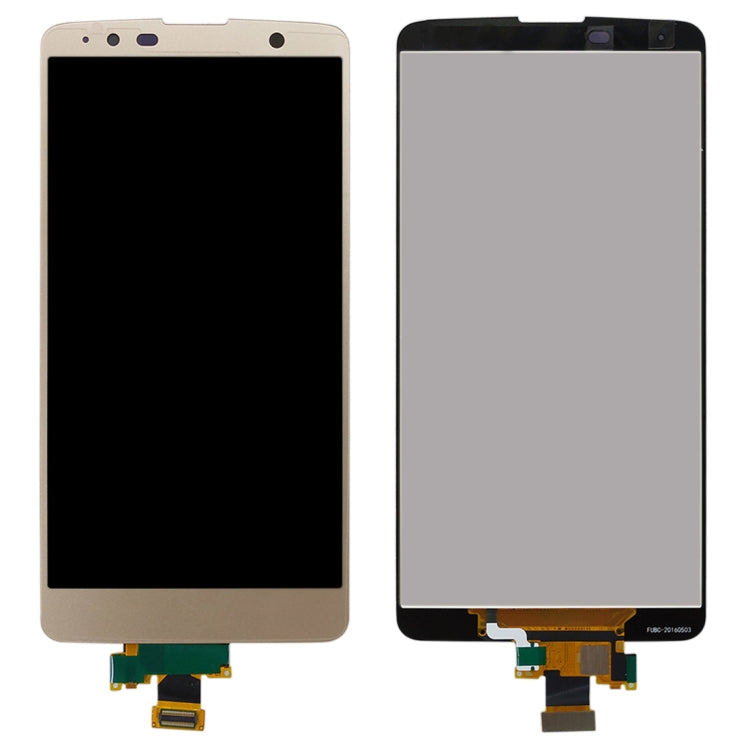 TFT LCD Screen for LG Stylus 2 Plus / K530 / K535 with Digitizer Full Assembly (Gold)