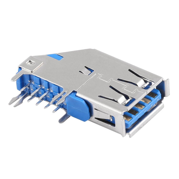 50 PCS USB 3.0 Connector AF Type Upright Type with Edge