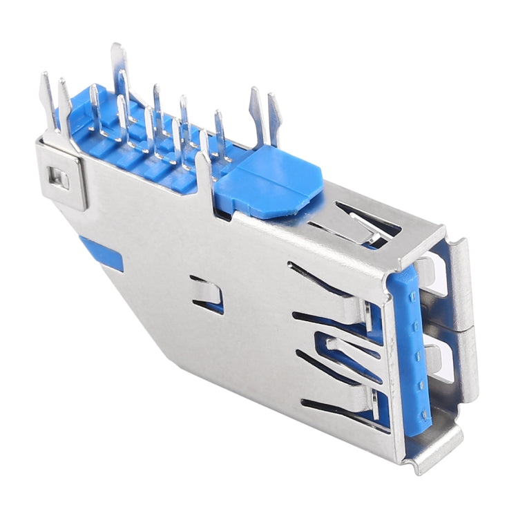 50 PCS USB 3.0 Connector AF Type Upright Type with Edge