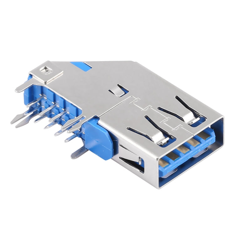 50 PCS USB 3.0 Connector AF Type Upright Type without Edge