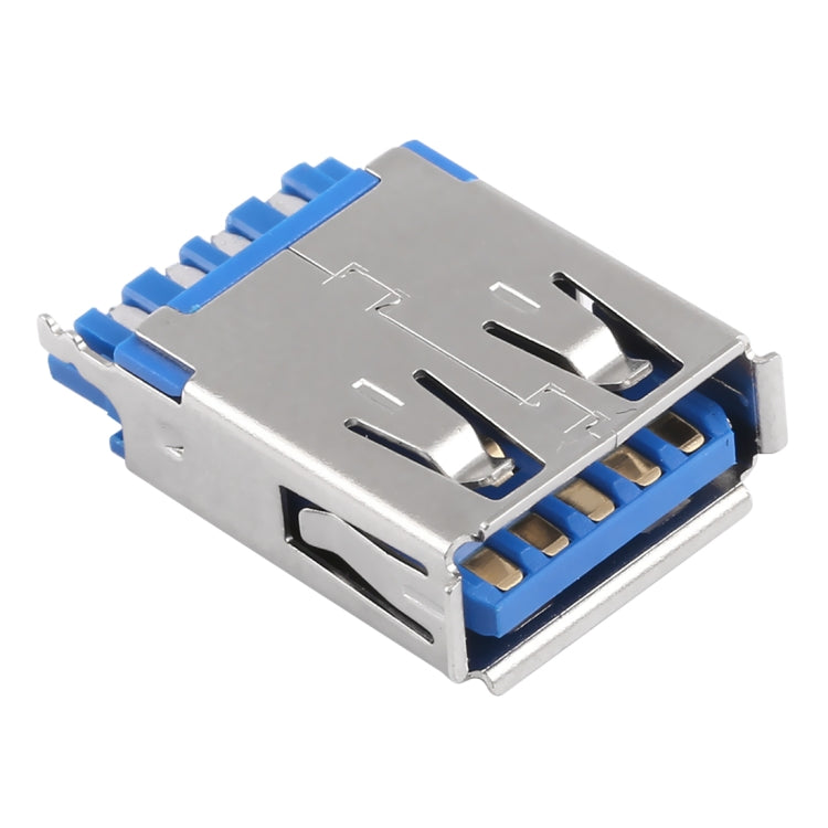 50 PCS 180 Degrees 9 Pin USB 3.0 AF Connector Solder Socket