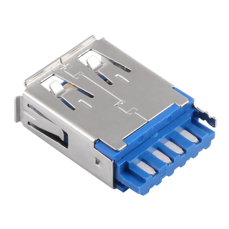 50 PCS 180 Degrees 9 Pin USB 3.0 AF Connector Solder Socket
