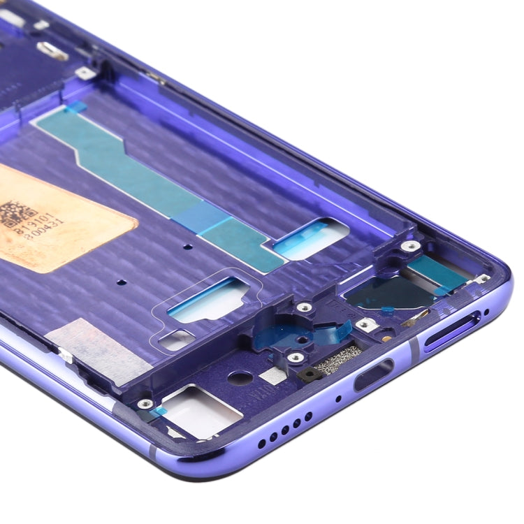 Front Housing LCD Frame Bezel Plate With Side Keys for Xiaomi Redmi K30 Pro