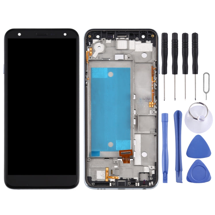 TFT LCD Screen for LG K40 LMX420 / X4 2019 / K12 Plus,Double SIM with Digitizer Full Assembly (Black)